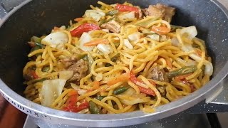 Pancit Canton Guisado  Pancit Recipe  Filipino Recipe [upl. by Wearing]