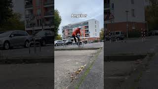 6 Wege wie Menschen eine Bordsteinkante hochfahren tricks bmx shorts [upl. by Domel]