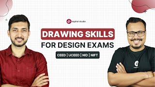 Drawing Skills for Design Exam  CEED  UCEED  NID  NIFT [upl. by Rutan486]