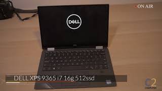 DELL XPS 9365 i7 16g 512ssd [upl. by Ayoj392]