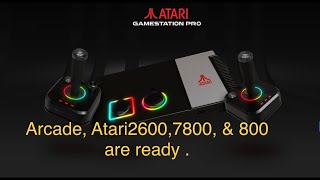 Atari GameStation Pro  Arcade 230 games tested are ready [upl. by Riki]