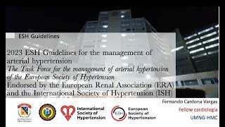 Análisis 2023 Guidelines the management of arterial hypertension European Society of Hypertension [upl. by Keating]