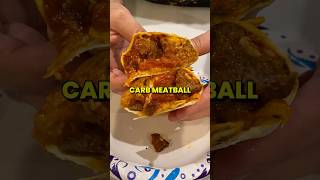 Low Carb Adult Meatball Hot Pockets food lowcarb shorts [upl. by Llerud418]