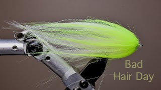 Bad Hair Day Streamer Fly Pattern StepbyStep [upl. by Sucram]