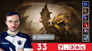 DOTA 2 Liquid33 the SAND KING OFFLANE 736c 2 [upl. by Thurmann]