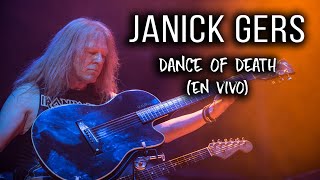 Janick Gers Guitar Only  Dance of Death En Vivo [upl. by Kulda]