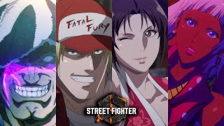 Street Fighter 6 Year 2 DLC Revealed Guest Characters Capcom vs SNK [upl. by Linnie811]