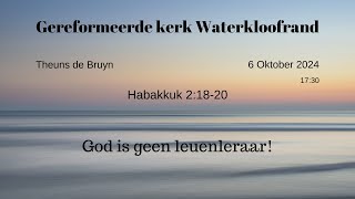 God is geen leuenleraar  GK Waterkloofrand [upl. by Thetes]