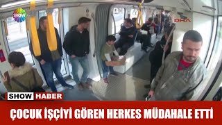 Çocuk işçiyi gören herkes müdahale etti [upl. by Puri]