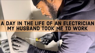 A DAY IN THE LIFE OF AN ELECTRICIAN  ADVICE and QampA ON HOW TO BECOME AN ELECTRICIAN [upl. by Sidwell]