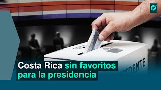 Elecciones 2022  Costa Rica sin favoritos para la presidencia [upl. by Pogue]