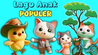 Lagu Lagu Balita  Cicak Cicak di DInding  Anak Kucing Meow  Pok Ame Ame  Balonku Ada Lima dll [upl. by Ciredor]