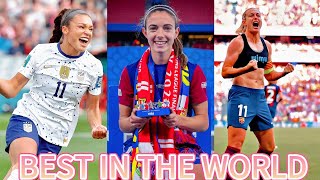 TOP 10 WOMENS FOOTBALL PLAYERS 2024 pt2 [upl. by Afas]