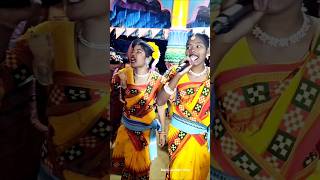 Cute Village Girls Sing Hare Krishna Hare Ram 🙏  Burja Bahal Ladies Kirtan shorts kirtan viral [upl. by Yuht]