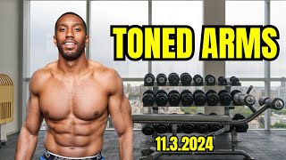 Get Toned Arms  Sunday Arm day with Chief💪🏾 [upl. by Ola]