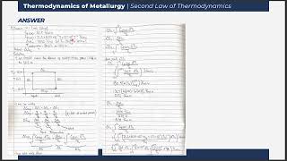 Question and Solution Entropy Change in Solidification Process  Second Law of Thermodynamics [upl. by Joachima]