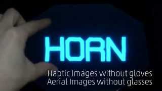 SIGGRAPH 2014  Pinch and stroke aerial images created by HORN HaptOptic ReconstructioN [upl. by Auqenet361]