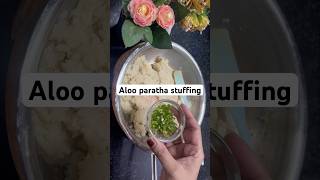 Aloo paratha stuffing youtubeshorts food recipe cooking viralvideo [upl. by Henni]