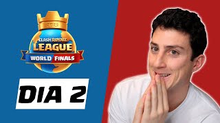 FINALES DEL MUNDO DE CLASH ROYALE EN ESPAÑOL DIA 2  CRL 2023 [upl. by Ensoll]