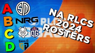 Every NA RLCS 2024 roster change amp Tier List [upl. by Atisusej390]