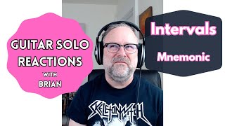 GUITAR SOLO REACTIONS  INTERVALS  Mnemonic [upl. by Artek]