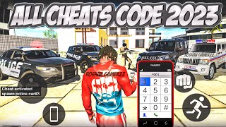 ALL NEW CHEATS CODE OF INDIAN BIKES DRIVING 3D AFTER NEW UPDATE 2023 secret code [upl. by Kurt]