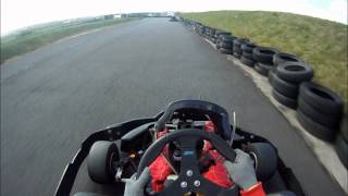 Carew Karting  onboard with lap record holder [upl. by Teriann]