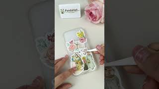 【PandaHall・レシピ】レジンとスタンプシールでスマホケースをDIYしましょう～レジンレジンアクセサリースマホケースハンドメイドDIYレジン作品 スタンプシール [upl. by Wan]