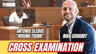 Max Schardt Cross Examination of Antonio SledgeMounk Tounk  YSL Trial Day 124 Key Moments [upl. by Ireva558]