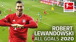 Robert Lewandowski  All Goals 2020 [upl. by Alanna]