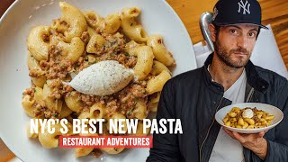 You Need NYCs Best New Pasta from Isabelles Osteria  Brunch Boys [upl. by Neetsirhc387]