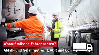 Ein Arbeitstag als Berufskraftfahrer bei REMONDIS Industrie Service [upl. by Asiek]