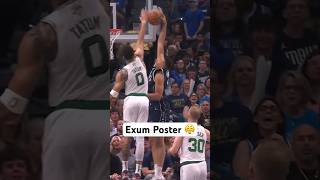 Dante Exum’s EMPHATIC POSTER in game 3 🔥😤Shorts [upl. by Josephson]