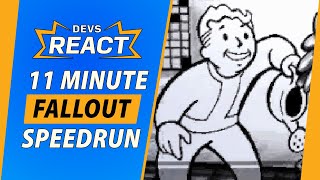 Original Fallout Developers React to 11 Minute Speedrun [upl. by Reames762]