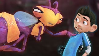 Cartoon  Insectibles  Episode 5 Pleasure To Serve You  3D Cartoons For Kids  Oddbods amp Friends [upl. by Vookles]