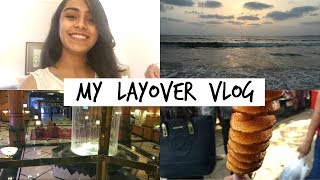 My Layover Vlog ✈️ TRAVELDIARIES [upl. by Turtle707]