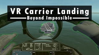 Flying an F14 Tomcat in VTOL VR I Cant [upl. by Odnanref]