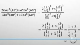 Ángulos notables ejemplos resueltos sin calculadora simplificar resolver [upl. by Venus]