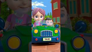 Wheels on the Taxi trending viral popular cartoon bussong shorts youtubekids ytshorts [upl. by Lissner357]