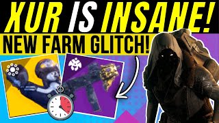 XUR Is INSANE amp FARM GLITCH Returns NEW Weapons Armor Inventory Trials Location Dec 15 Destiny 2 [upl. by Nomolos209]