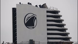 Holland America Line NIEUW STATENDAM under construction at Fincantieri shipyard [upl. by Enotna]