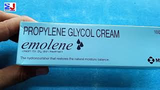 Emolene cream  Emolene moisturising cream propylene glycol use side effects benefit review Hindi [upl. by Keefe900]