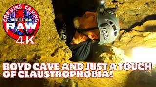 BOYD CAVE AND A LITTLE CLAUSTROPHOBIA  WITH KIM FROM OREGON GROTTO  4K UHD [upl. by Bess]