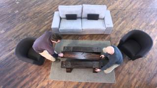 Sleepers Coffee Table Assembly [upl. by Yliah]