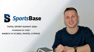 SportsBase Intro Total Sport Summit 2024 March 1415 2024 [upl. by Easlehc]