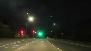 Night Drive On Bromyard Road A44 amp Tudor Way Worcester Worcestershire England 12th April 2024 [upl. by Wan]