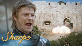 Sharpe DEFENDS A Castle Siege  Commander Sharpes Finest Moments  Sharpe [upl. by Mosi]