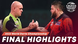 DARTING DESTINY  The Final Highlights  202223 Cazoo World Darts Championship [upl. by Nataniel]