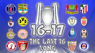 🏆THE LAST 16🏆 Champions League Song  1617 Intro Parody Theme [upl. by Hynda]