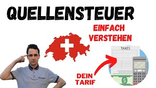 Quellensteuer Schweiz So findest du deinen Tarif 📊 Anleitung und Berechnung für alle Betroffenen [upl. by Amled]